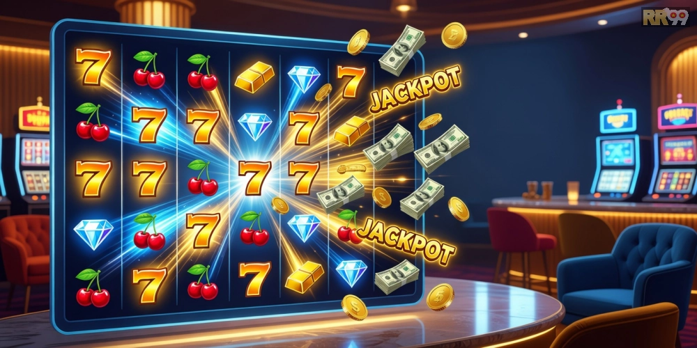 Hình ảnh nổi bật về Hu99 Club với các trò nổ hũ jackpot sôi động và người chơi thắng lớn.