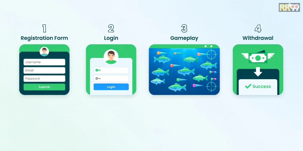 Hướng dẫn từng bước đăng ký và chơi bắn cá online rr99 an toàn