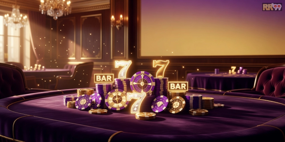 Hình ảnh ưu đãi hấp dẫn từ top casino rr99 với biểu tượng jackpot và khuyến mãi lớn